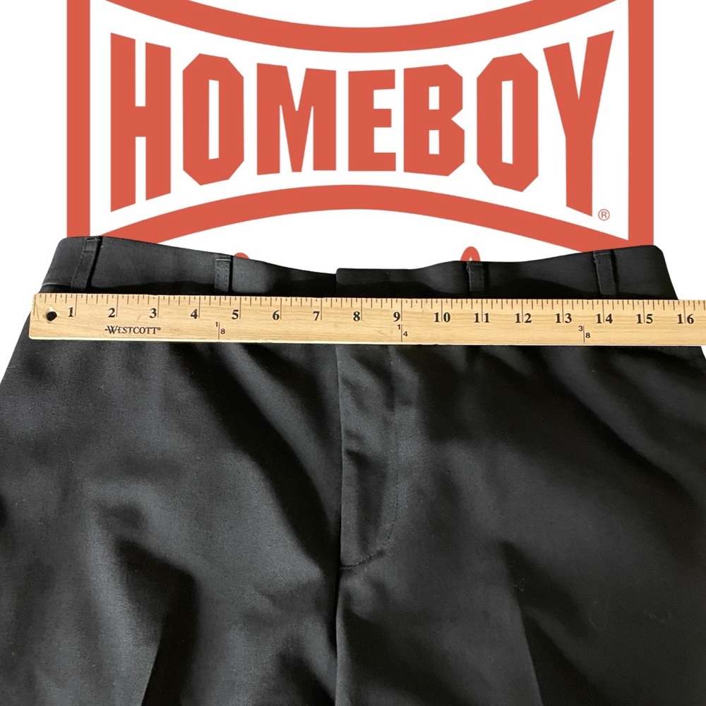 Men's Black Dress Pants - Picture 3 of 5